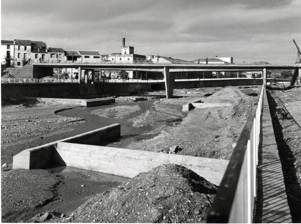 Vista de los puentes