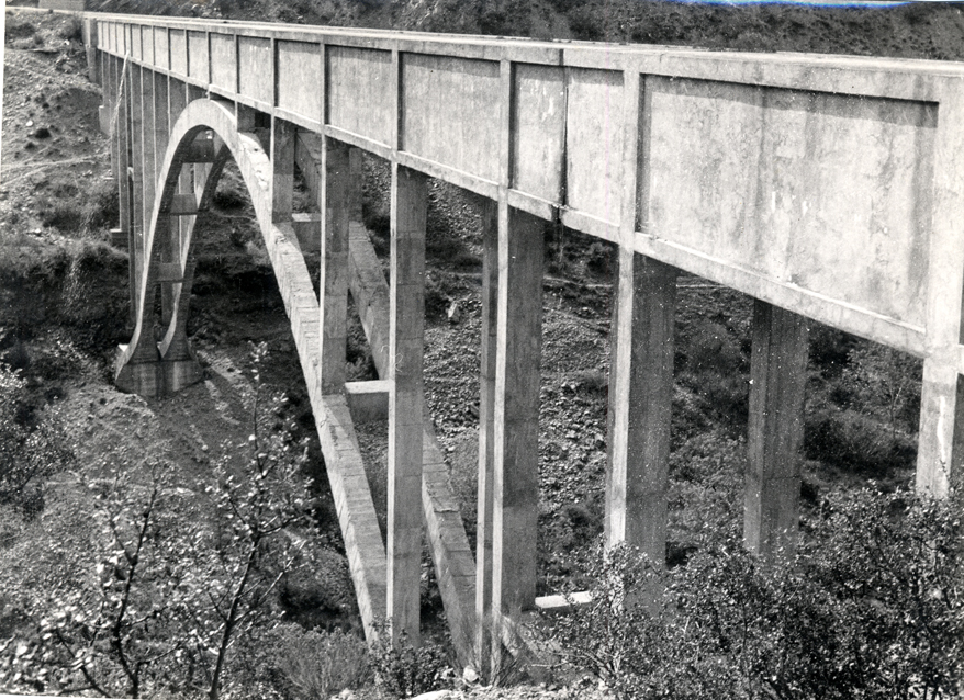 Perspectiva del acueducto