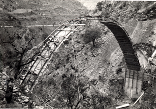 Vista del acueducto en construccin