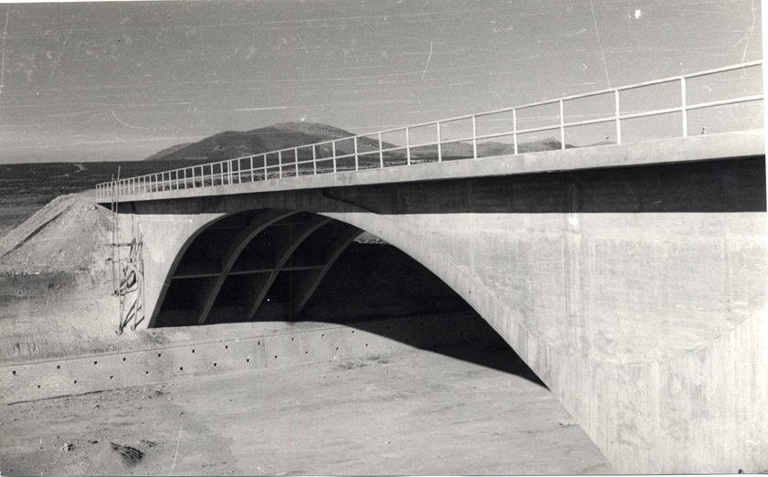 Vista del puente finalizado