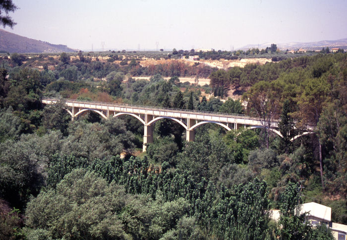 Vista del acueducto