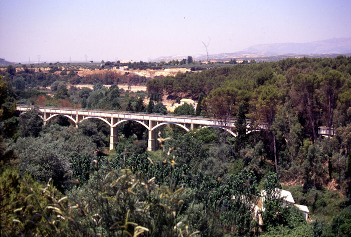 Vista del acueducto