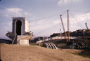 Detalle del puente en construccin