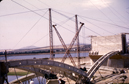 Detalle del puente en construccin