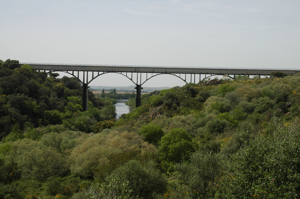 Vista del acueducto