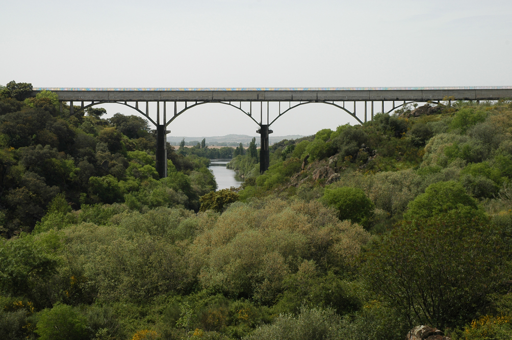 Vista del acueducto