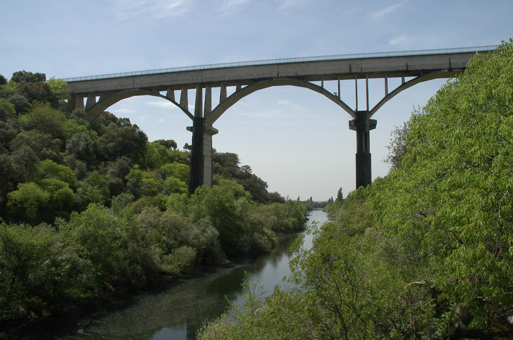 Vista del acueducto