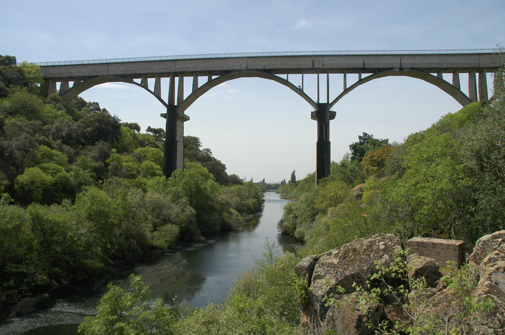 Vista del acueducto