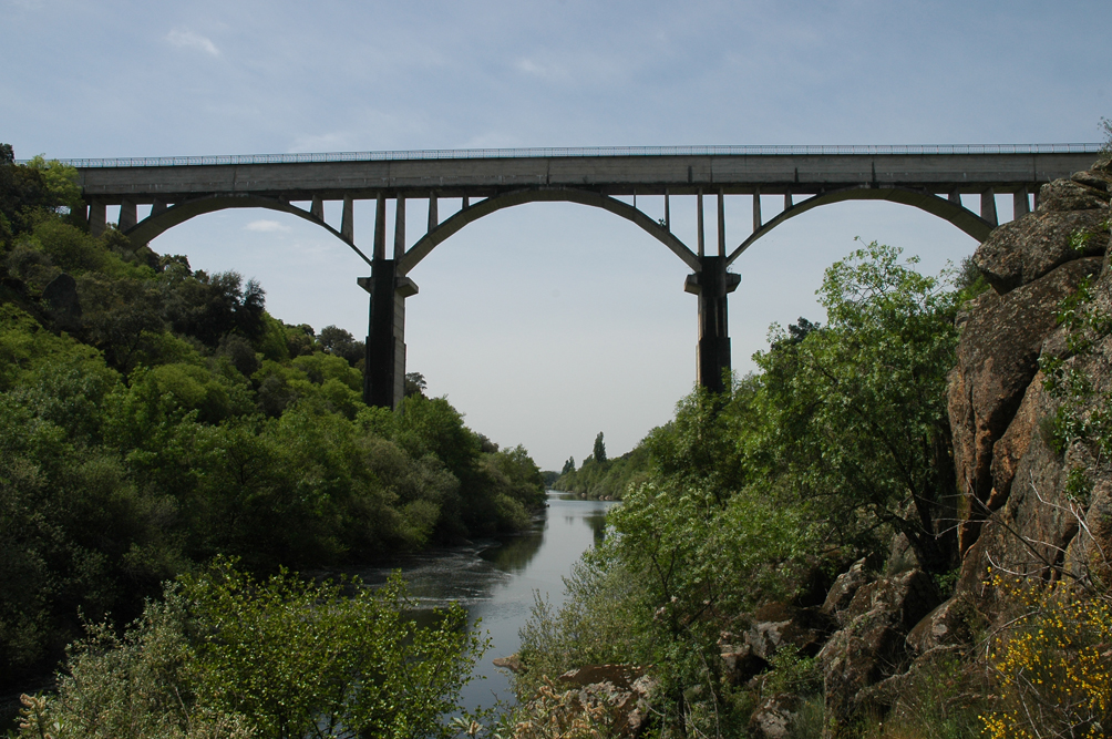 Vista del acueducto