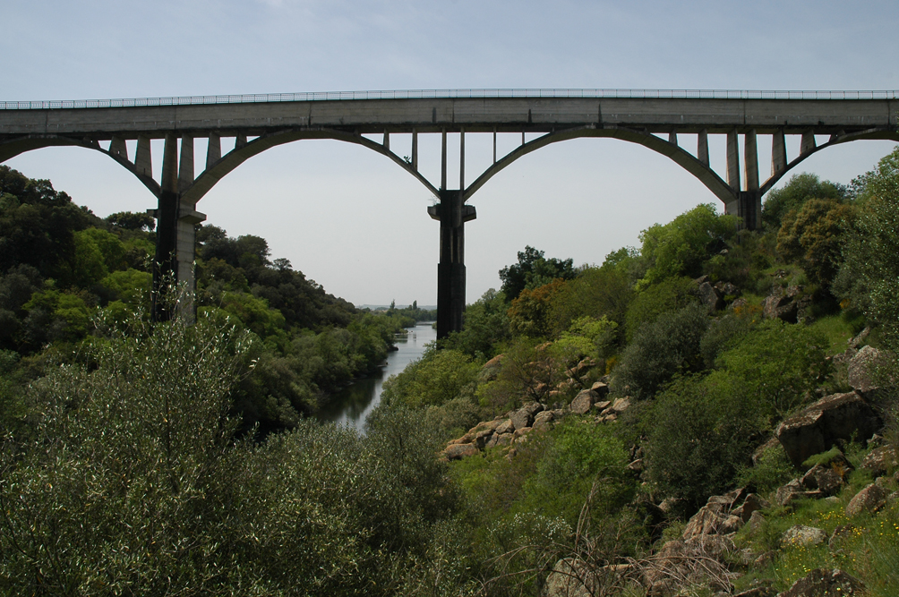 Vista del acueducto