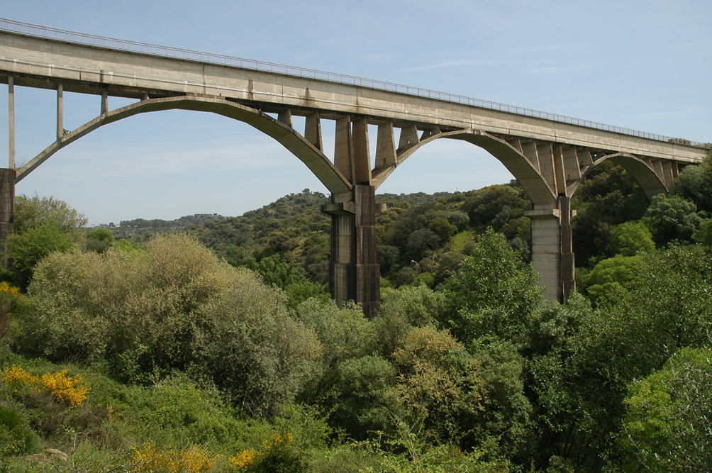 Vista del acueducto