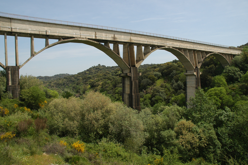 Vista del acueducto