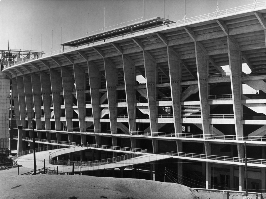 Vista exterior del estadio