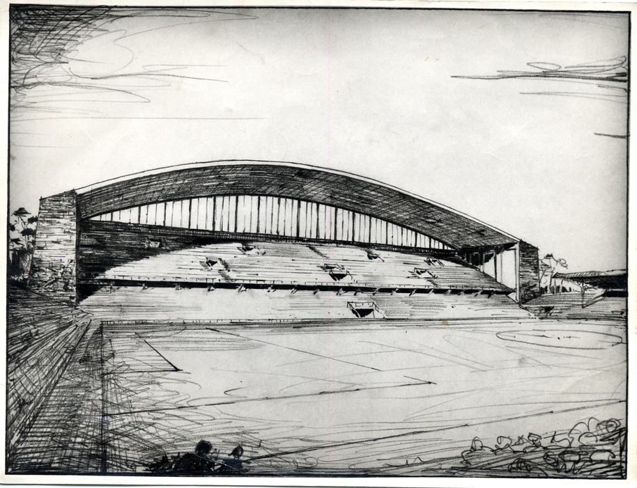 Boceto del estadio