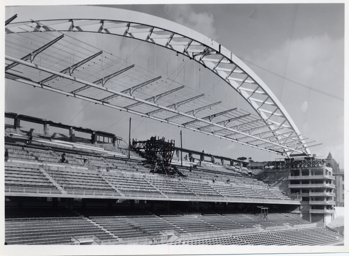 Vista del interior del estadio