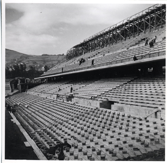 Perspectiva de la tribuna