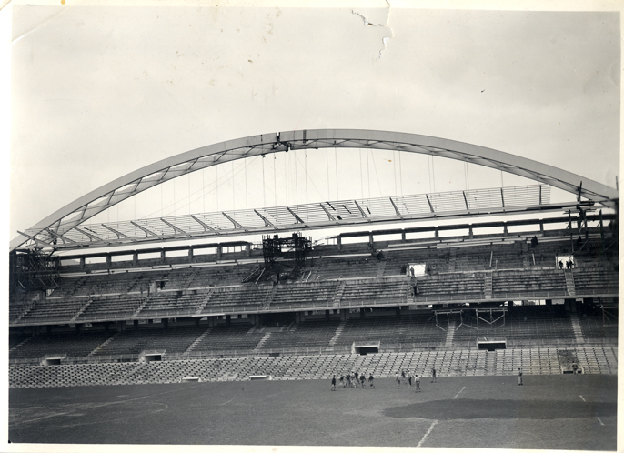 Vista del interior del estadio