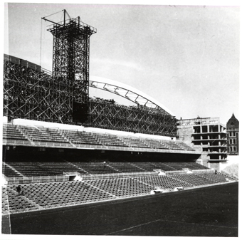 Vista del interior del estadio