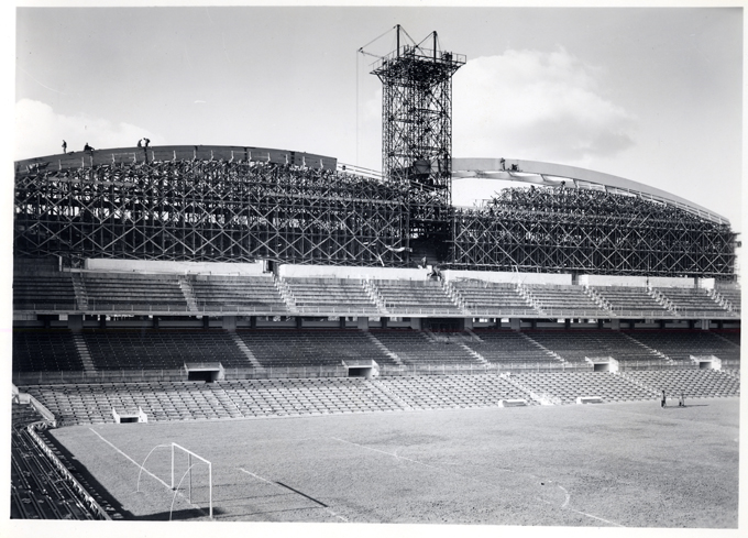 Vista del interior del estadio