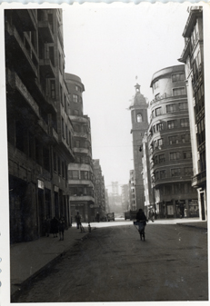 Vista calle de Bilbao