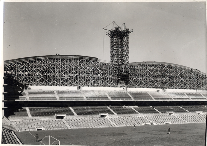 Vista del interior del estadio