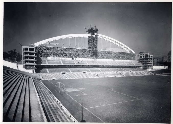 Vista del interior del estadio