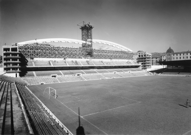 Vista interior del estadio