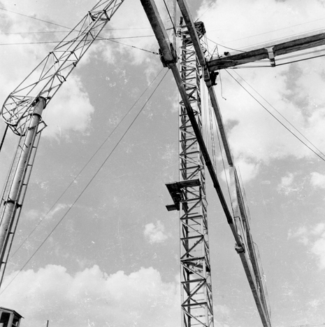 Detalle de la nave en construccin