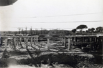 Vista del puente en construccin