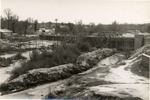 Vista del puente en construccin