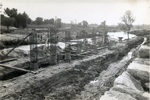 Vista del puente en construccin