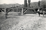 Vista del puente en construccin