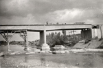 Vista del puente en construccin