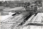 Detalle del puente en construccin