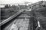 Detalle del puente en construccin