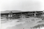 Vista del puente en construccin