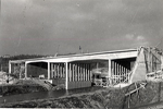 Vista del puente en construccin