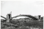 Detalle del puente en construccin