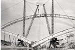 Detalle del puente en construccin