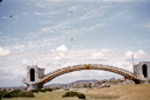 Detalle del puente en construccin