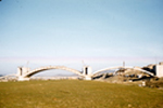 Vista del puente en construccin