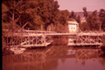 Vista del puente en construccin