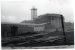 Vista del estadio en construccin