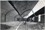 Vista interior de la escuela en construccin