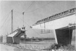 Perspectiva del puente en construccin