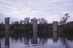 Vista del puente en construccin