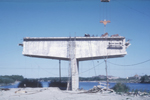 Detalle del puente en construccin