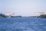 Vista del puente en construccin