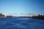 Vista del puente en construccin