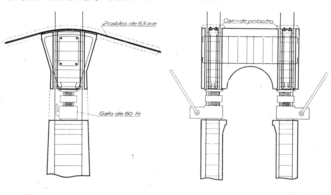 Acueducto de Tempul. Planos con detalles constructivos